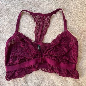 Torrid  lace bralette size 00 front closure